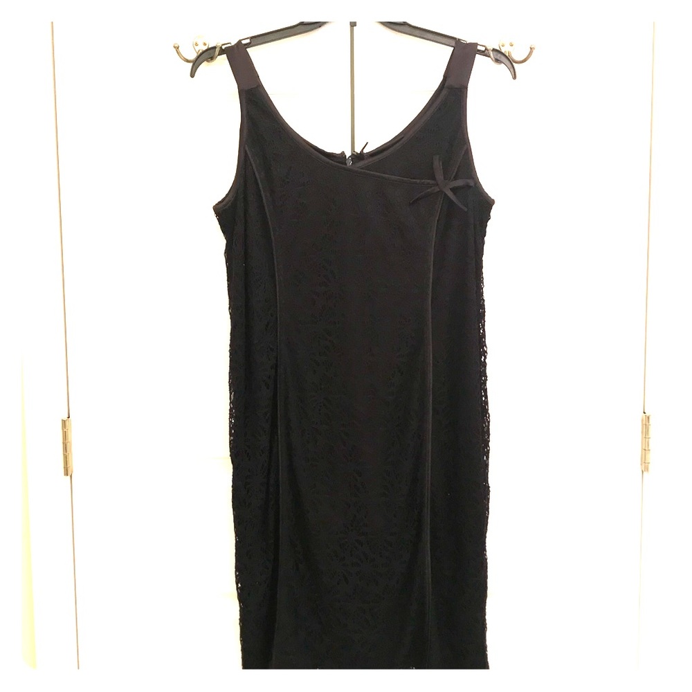 Isabel Toledo for Lane Bryant black lace dress 16